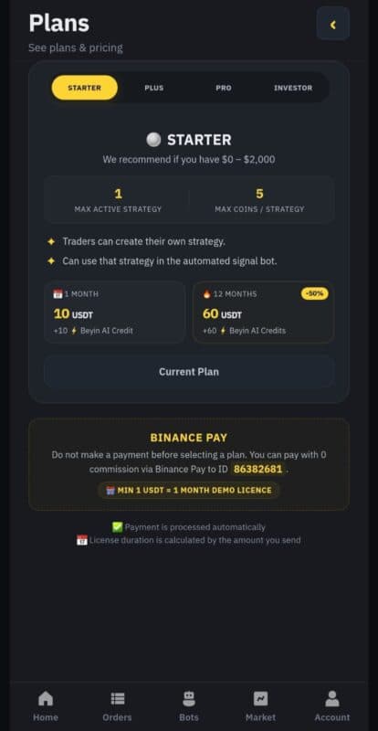 Binance Trading Strateji Paneli