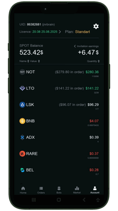 trading app