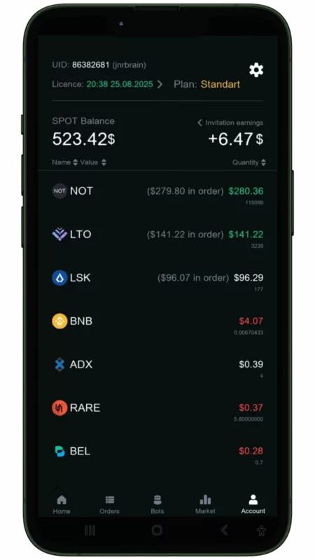 trading app